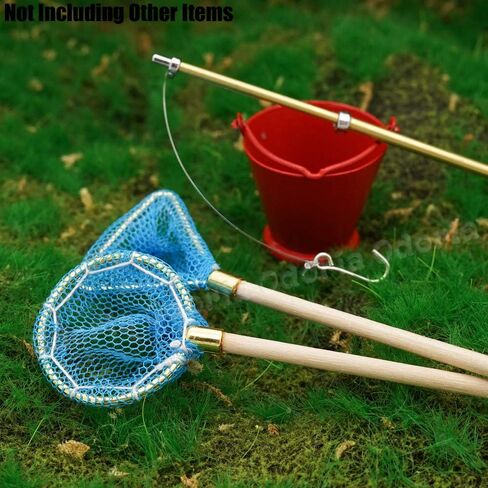 Odoria 1/12 Miniature Fishing Nets 2Pcs Dollhouse Decoration Accessories in Saudi Arabia