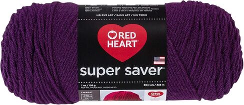 Red Heart Super Saver Yarn 776 Dark Orchid in Saudi Arabia