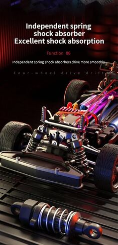 ZLL Beast SG216MAX High Performance 1/16 Scale 4WD RC Drift Car with Brushless Motor, LED Lights, Full Proportional Radio Control, Black in Saudi Arabia