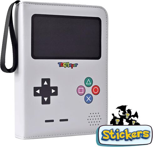 9 BINDER TRADING CARD BINDER مع 50 أكمام قابلة للإزالة ، 900 منظم بطاقات تداول حامل البطاقات ، ألبوم جامع ZIPPERED للبطاقات ، محفظة تخزين متينة مع إغلاق السوستة الواقية in Saudi Arabia