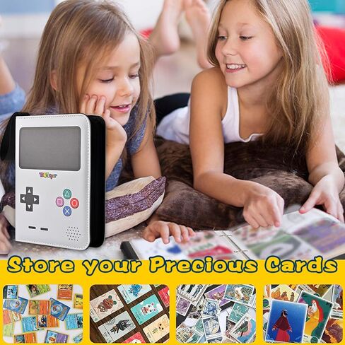 9 BINDER TRADING CARD BINDER مع 50 أكمام قابلة للإزالة ، 900 منظم بطاقات تداول حامل البطاقات ، ألبوم جامع ZIPPERED للبطاقات ، محفظة تخزين متينة مع إغلاق السوستة الواقية in Saudi Arabia