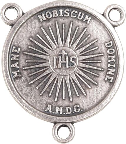 Needzo Oxidized Holy Face of Jesus Medals, Silver Toned Pendants, Religious Accessories for Jewelry Making, 1 Inches (Pack of 5) in Saudi Arabia