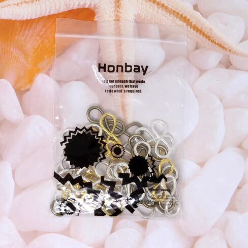 Honbay 60PCS Infinity Symbol Connectors Charms Pendants Alloy Jewelry Making Accessories for DIY Bracelets, Anklets, Necklaces, Shoes, Jewelry Making or DIY Crafts in Saudi Arabia
