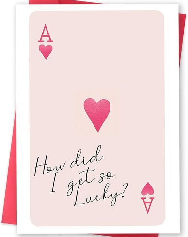 Funny Anniversary Card for Boyfriend, Girlfriend, Husband or Wife – “To My Main Squeeze" Romantic Naughty Love Card – Minimalist Line Art Design for Valentine’s Day, Birthday in Saudi Arabia