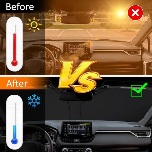 مظلة شمس لنافذة D-Lumina لسيارة Toyota RAV4 2019 2020 2021 2022 2023، ظل نافذة جانبية مخصصة للحماية من الأشعة فوق البنفسجية من الشمس، ملحقات داخلية ترقية RAV4، حزمة من 6 قطع in Saudi Arabia