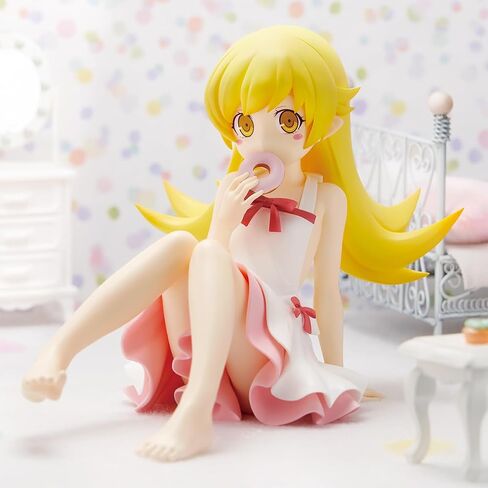 Banpresto - Monogatari Series - Shinobu Oshino Nisiosin Relax Time Figure in Saudi Arabia
