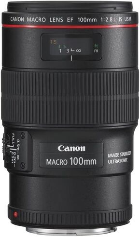 Canon EF 100mm f/2.8L هي عدسة USM Macro لكاميرات Canon الرقمية SLR - الإصدار العالمي in Kuwait