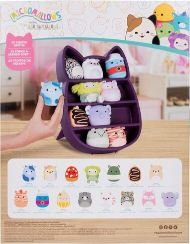 Squishmallows الأصلي Micromallows Play & Display - يتضمن 15 أفخم! in Saudi Arabia