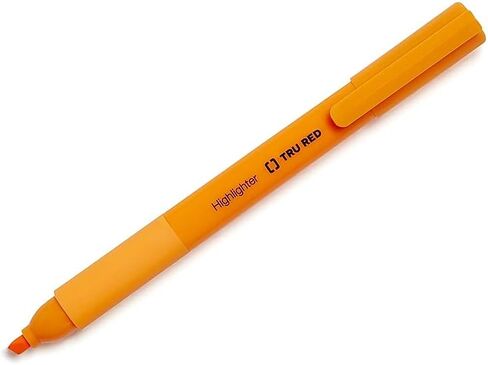 STAPLES TRU RED Pocket Highlighter with Grip Chisel Tip Asst 5/Pack in Saudi Arabia