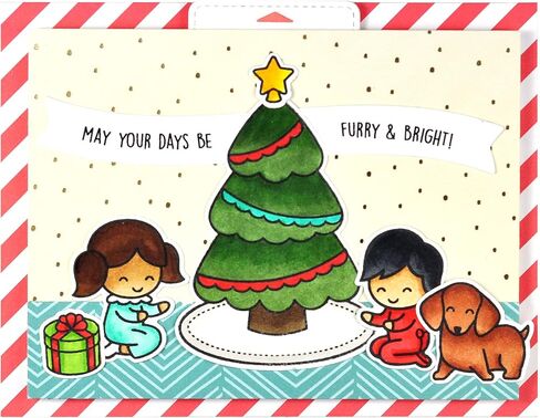 Lawn Fawn Clear Stamps 4 "x6" -joy للجميع -lf2668 in Saudi Arabia