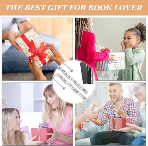 Funny Metal Bookmarks Gift, 2 Pcs Reading Gifts for Women, Men, Writers, Friends, Book Lovers Accessories, Christmas or Birthday Stocking Stuffers in Saudi Arabia