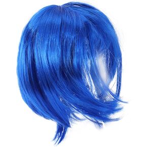 YARNOW Dog Wig Dog Halloween Costume Cat Wig Blue Hair with Adjustable Elastic Bands for Halloween, Christmas, Parties in Saudi Arabia