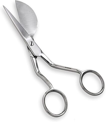 Professional Duck Bill Applique Scissors 4.5 inch Paddle Shaped for Arts, Craft, Fabric & Embroidery in Saudi Arabia