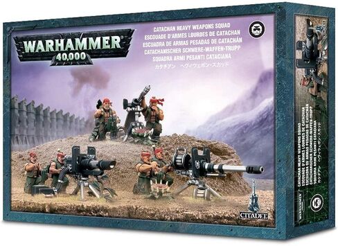 Imperial Guard Catachan Heavy Weapon Squad 40k in Saudi Arabia