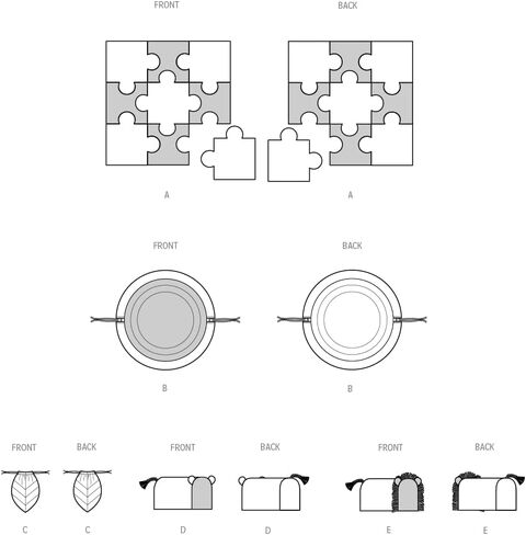 Simplicity Accessories Sewing Pattern, Multicolor in Saudi Arabia