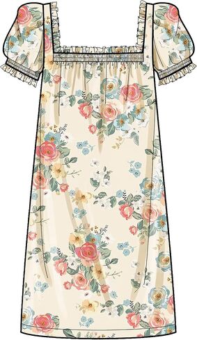 Simplicity Girl's and Women's Dress Sewing Pattern Kit, Code S9316, Sizes 3-8/6-16, Multicolor in Saudi Arabia