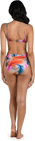 La Blanca Women's Over The Shoulder Wrap Bikini Swimsuit Top in Saudi Arabia