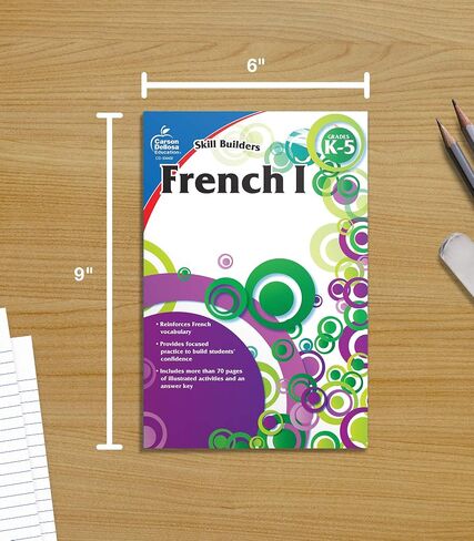 كارسون ديلوسا بناة بناة K-5 French Franch ، الأبجدية ، المفردات ، الأرقام ، الجغرافيا ، وأكثر من ذلك ، رياض الأطفال حتى الصف الخامس في الصف الخامس أو المناهج الدراسية المنزلية in Saudi Arabia