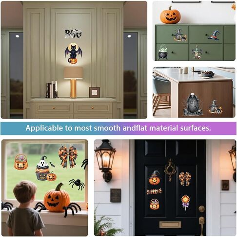 GLOBLELAND 4 Sheets Witchcraft Rub on Transfers Magical Hat Furniture Decor Transfers Mushrooms Skulls Books Decal Transfers Stickers for Bedroom Living Room Desk Table Decoration in Saudi Arabia