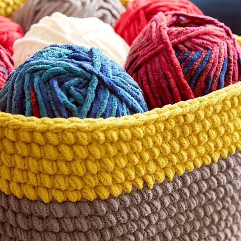 Bernat Blanket Yarn - Big Ball (10.5 oz) - 2 Pack with Pattern Cards in Color (Moss) in Saudi Arabia
