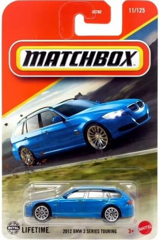 Matchbox BMW 3 Series Touring ، 1:64 Scale Diecast Car ، Blue ، European Streets Collection in Saudi Arabia