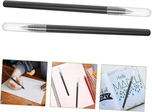 2pcs Inkless Everlasting Pencils for Students Artists and Teachers Lightweight Non-sharpening Writing Tools Suitable for School Drawing and Painting Random Tip in Kuwait