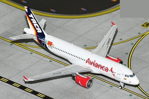 Geminijets gjava2190 Avianca Airbus A320 Taca retro n567av ؛ مقياس 1: 400 in Saudi Arabia