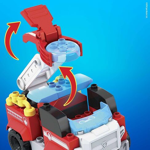 Mega Bloks Paw Paw Patrol Marshall's City Fire Resive Building مجموعة مع 32 Jr. Bricks و Marshall و Zuma ، هدايا مجموعة للبنين والبنات ، الذين تتراوح أعمارهم بين 3+ in Saudi Arabia