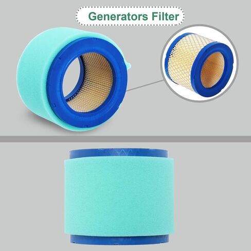140-2379 RV Generator Air Filter for Compatible with Cummins Onan Emerald 6500 6300 5000 4000 BGE/NHE/BGD/NHD 1403280 in Saudi Arabia