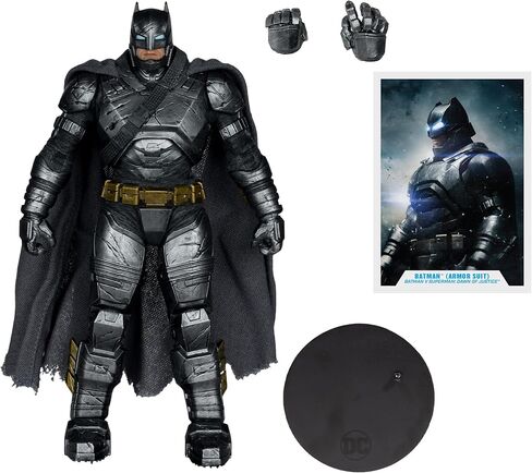 McFarlane Toys - DC Multiverse Batman Armored Suit (Batman V Superman: Dawn of Justice) 7in Action Figure in Saudi Arabia