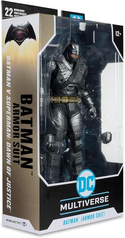 McFarlane Toys - DC Multiverse Batman Armored Suit (Batman V Superman: Dawn of Justice) 7in Action Figure in Saudi Arabia