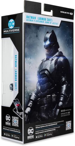 McFarlane Toys - DC Multiverse Batman Armored Suit (Batman V Superman: Dawn of Justice) 7in Action Figure in Saudi Arabia