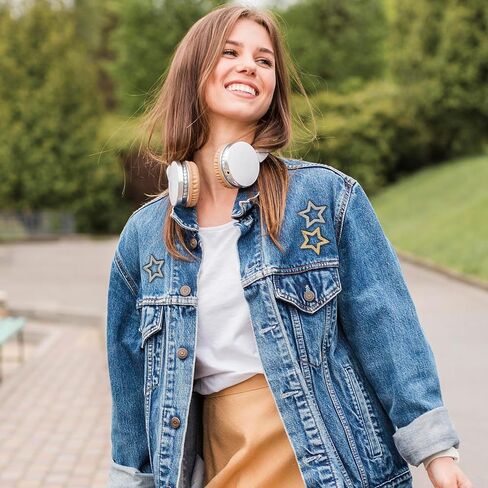 20pcs Hollow Star Iron on Patches Embroidered Decorative Sequin Shiny Star Sew on Patches Applique Repair Patch DIY Crafts for Clothing Jeans Pants Dress Backpack Hat in Kuwait