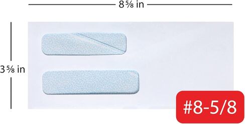 Office Depot Double-Window Markes ، #8 5/8in. (3 5/8in. × 8 5/8in in Saudi Arabia