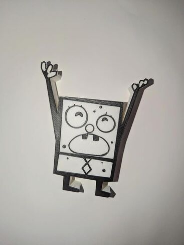 Doodle Bob Penicl Holder/Desk Organizer 3d printed in Saudi Arabia