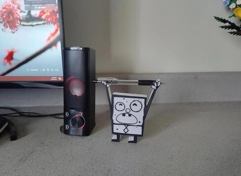 Doodle Bob Penicl Holder/Desk Organizer 3d printed in Saudi Arabia