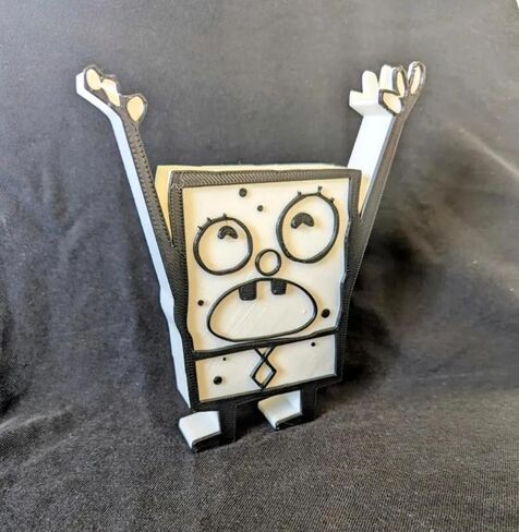 Doodle Bob Penicl Holder/Desk Organizer 3d printed in Saudi Arabia