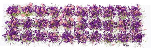 Flower Cluster Decor 1 Sheet Self-Adhesive Colorful Flower Cluster Fake Flowers Sand Table Plastic Flower Cluster Models in Saudi Arabia
