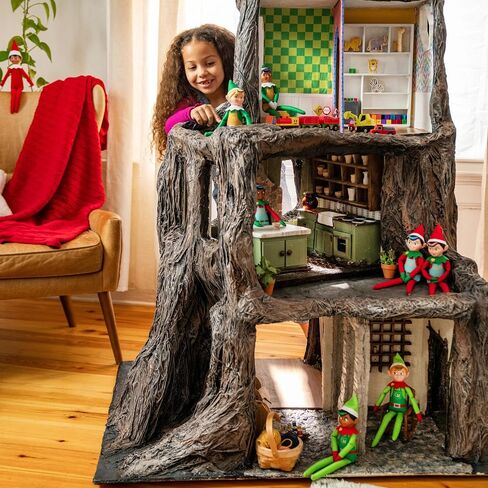 The Elf on the Shelf Elf Mates Cobbler with Red Hair – Enchanted Forest Edition Doll with Scarf and Earmuffs – Champion of Kindness – for Ages 3+. in Saudi Arabia