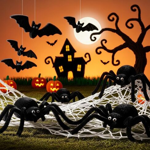 Caydo 50PCS Extra Thick Black Pipe Cleaners Craft Supplies Jumbo Pipe Cleaners Chenille Stems for Kids Craft DIY Projects Creative Halloween Decoration, (30 mm x 12 Inch) in Saudi Arabia
