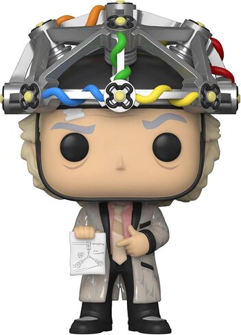 Funko Pop! Movies: Back to The Future - Doc with Helmet in Saudi Arabia