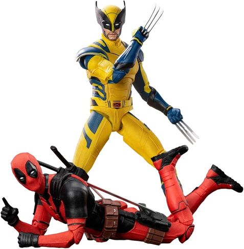 Wolverine and Dead Full Set 2-Pack Action Figure 7 inch 1/10 Scale Legends Series Collectable Toys with Lots of Accessories Gift(Wolverine & Dead) in Saudi Arabia