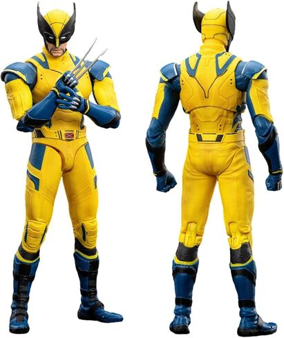 Wolverine and Dead Full Set 2-Pack Action Figure 7 inch 1/10 Scale Legends Series Collectable Toys with Lots of Accessories Gift(Wolverine & Dead) in Saudi Arabia