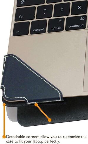 Profile Series - Blue Leather Laptop Case Compatible with Dell Precision 5690 16" Laptop in Saudi Arabia