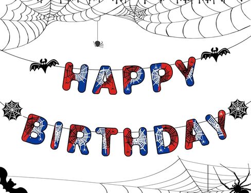 Gezan Spidey عيد ميلاد سعيد لافتة spidey زخارف عيد ميلاد سبيري قبل أن تشترغ الطفل راية العنكجة in Kuwait