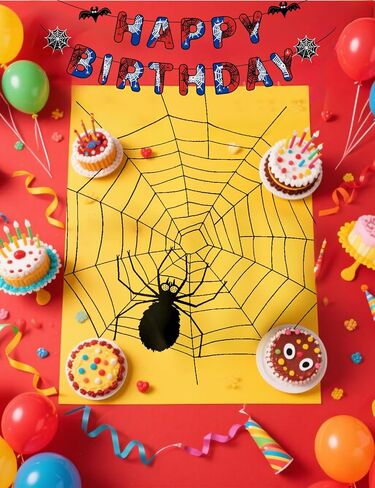 Gezan Spidey عيد ميلاد سعيد لافتة spidey زخارف عيد ميلاد سبيري قبل أن تشترغ الطفل راية العنكجة in Kuwait