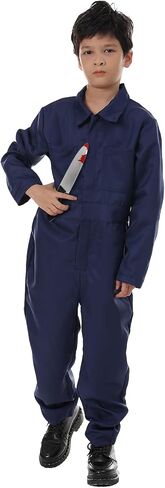 4pcs Michael Costume Mask Kids Assume Stiller Assume for Boys Phemsuit Assume Comple Outfits with Stickers in Kuwait