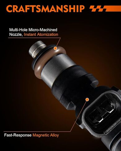 حاقن الوقود 0280158007 مناسب لـ: -Nissan Armada 2005-2014 5.6L، Frontier 2006-2014 4.0L، Pathfinder 2005-2010 4.0L 5.6L، Titan 2004-2012 5.6L، Xterra 2005-2014 4.0L، FJ750 (مجموعة من 8 ) in Kuwait