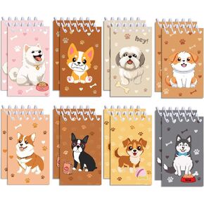 16 Pack Mini Dog Dog Pocket Notebook ، Pet Dog Mini Noteboor لطلاب الفصل الدراسي ، 16 صفحة محمولة لوجود هدايا مكتب Puppy Dog Party ، 2.4 × 3.9 بوصة in Kuwait