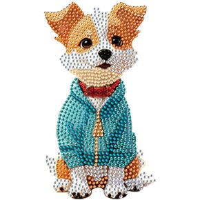 Dog Acrylic Special Shape Shaking Head Diamond Painting Tabletop Ornaments Kit Desktop Ornaments Kit for Adults Beginner in Saudi Arabia